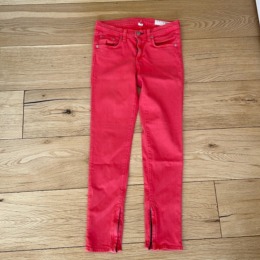 Rag & Bone pink jean size 26